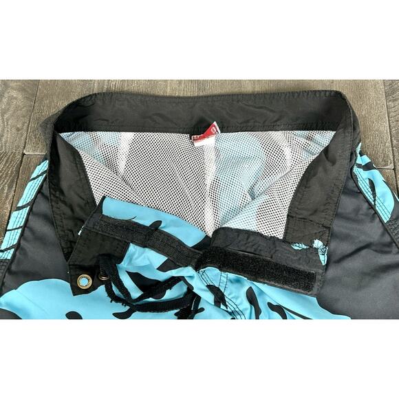 Hawaii Five 0 Surf Co Men's Size M Unisex Colorful Flower Swimming Trunks - Picture 9 of 11